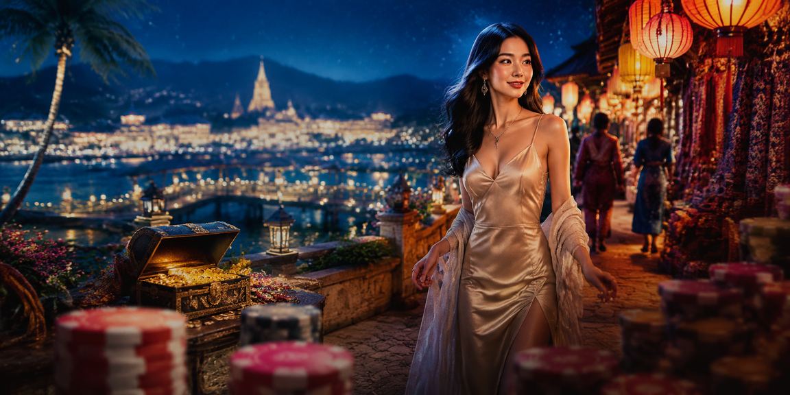 Du khách tại Sa Pa trải nghiệm chương trình VIP và nhận thưởng bonus qua điện thoại tại chợ đêm